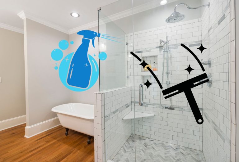 Trucs et astuces pour laver la vitre de douche