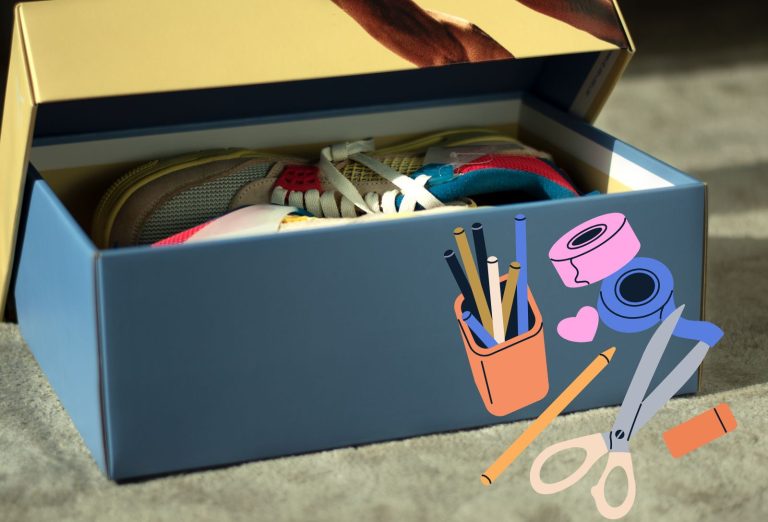 10 idées bricolage à faire avec une boîte à chaussures