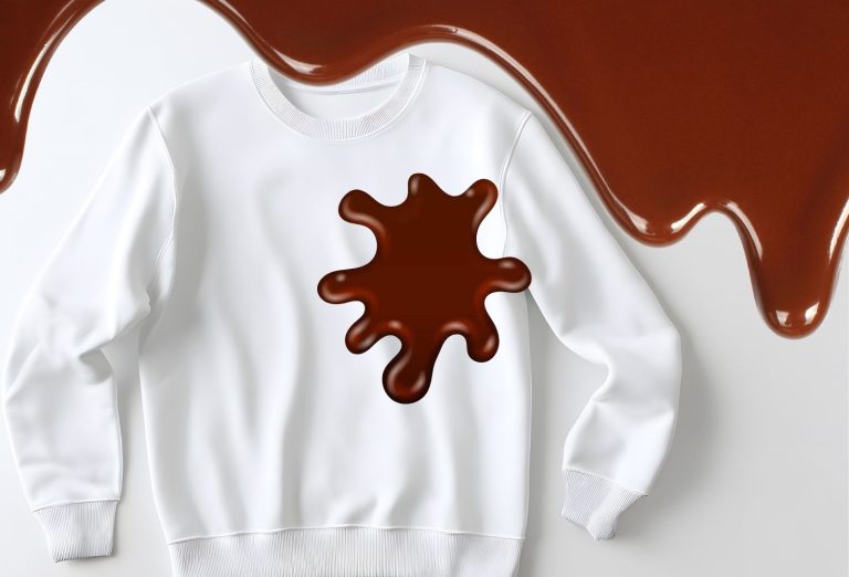 Trucs et astuces pour enlever une tache de chocolat sur tissu