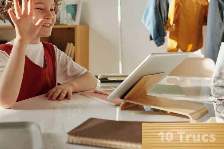 Support pour iPad en bois