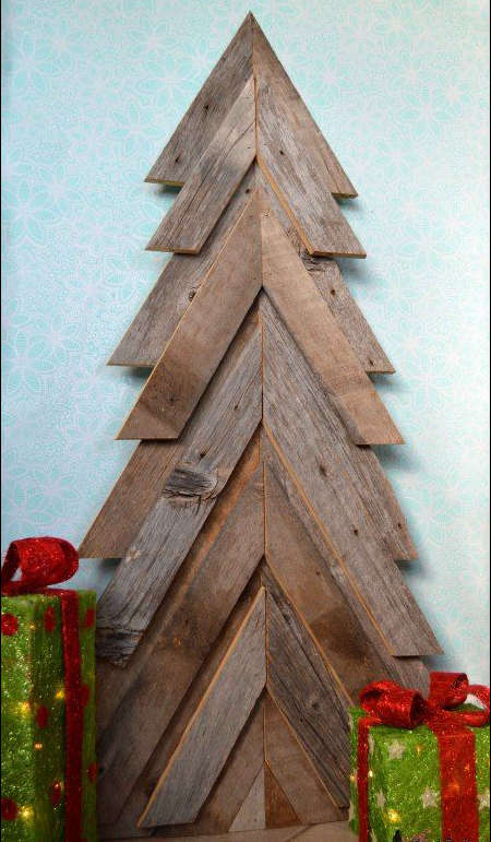 make a wooden tree