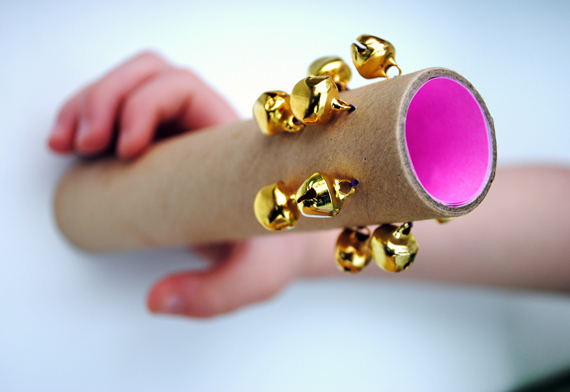cardboard tube with bell