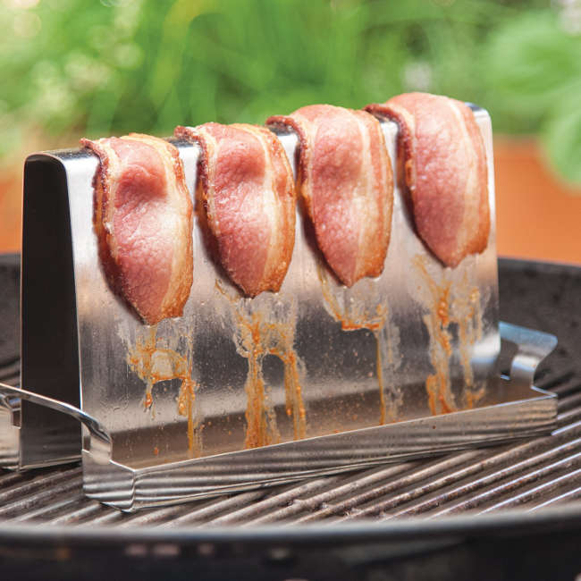 accessoire pour barbecue pour cuire du bacon