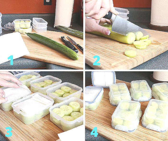 How to store cucumbers longer