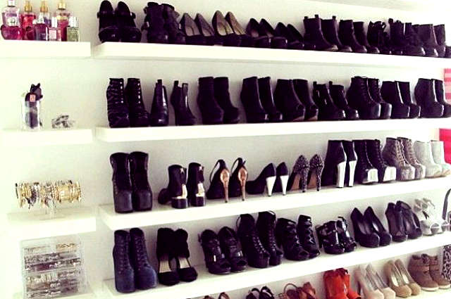 storage for shoes