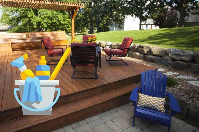 Trucs et astuces pour nettoyer et dégriser une terrasse en bois