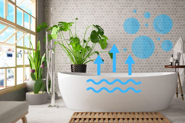 Enlever l'humidité dans une salle de bain