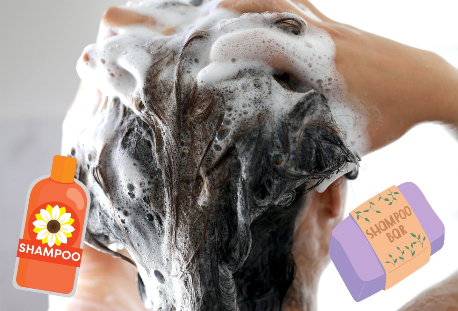Comment bien laver ses cheveux?