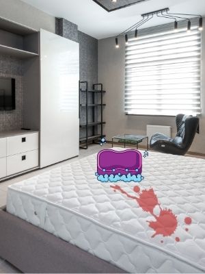 How to remove a blood stain from a mattress