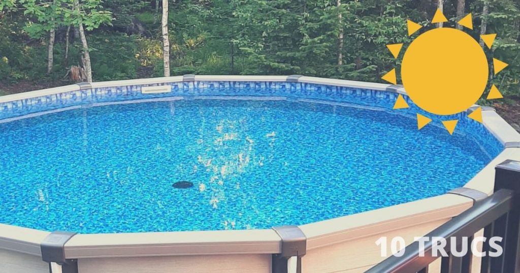 Comment nettoyer le liner de piscine facilement?