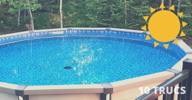 Comment nettoyer le liner de piscine?