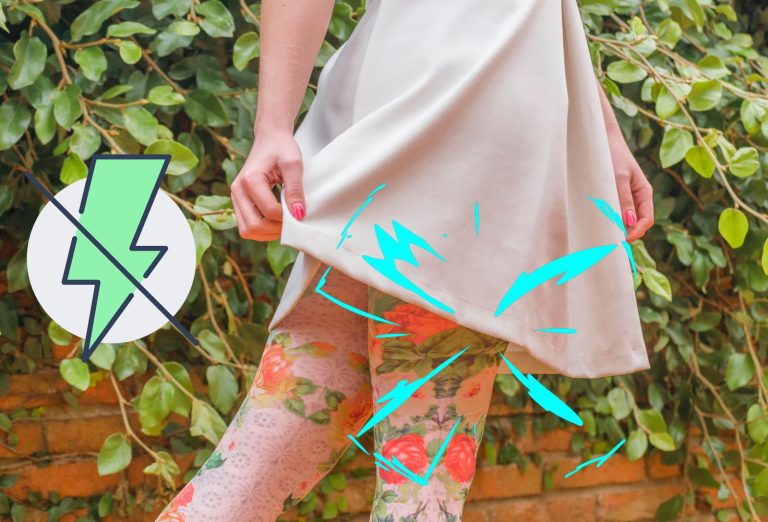 Robe qui colle sur les jambes
