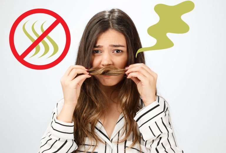 Odeur de cigarette dans les cheveux