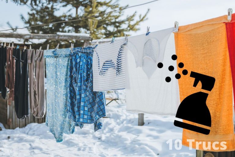 Comment enlever l'odeur de moisi sur les vêtements