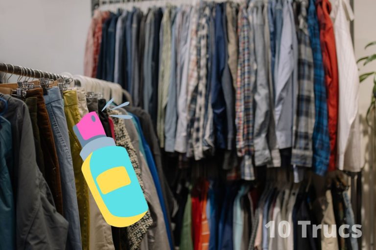 Astuce pour enlever l'odeur des vêtements de friperie