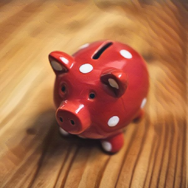Tirelire en cochon pour attirer la richesse