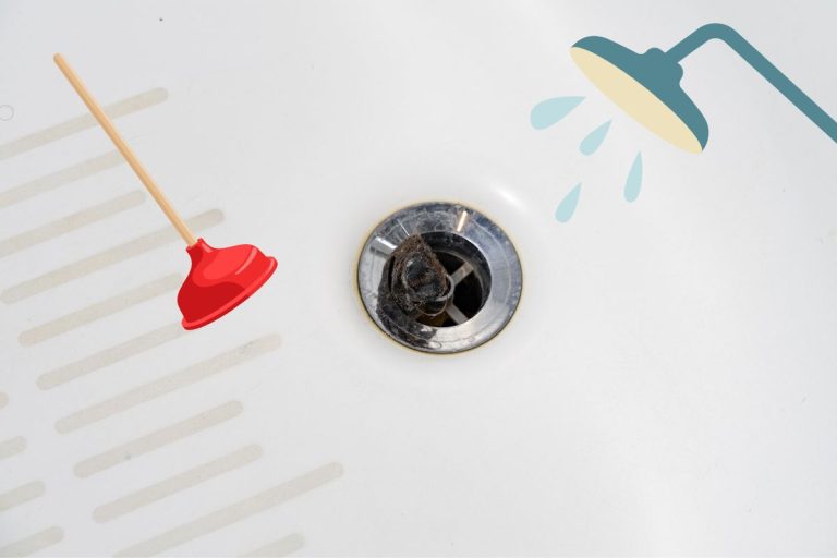 Truc pour déboucher une douche