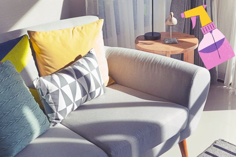 Truc pour nettoyer les coussins de son canapé tissu