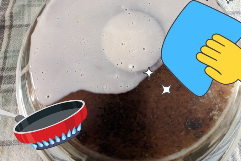 Truc pour nettoyer le dos noirci d'une poêle et d'une casserole