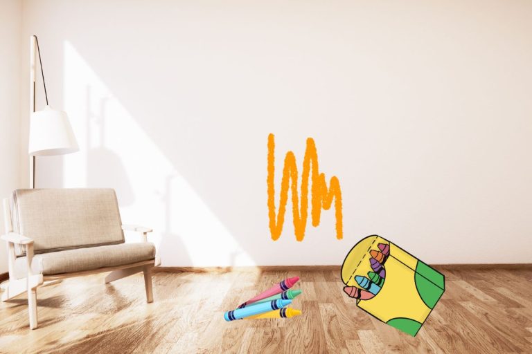Trucs et astuces pour enlever du crayon cire sur un mur blanc