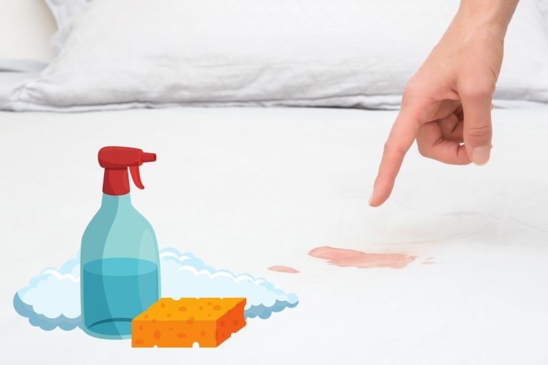 Le truc pour enlever les taches de sang sur les draps de lit