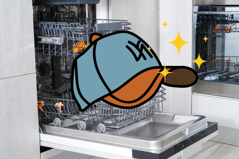 Laver sa casquette sale au lave-vaisselle
