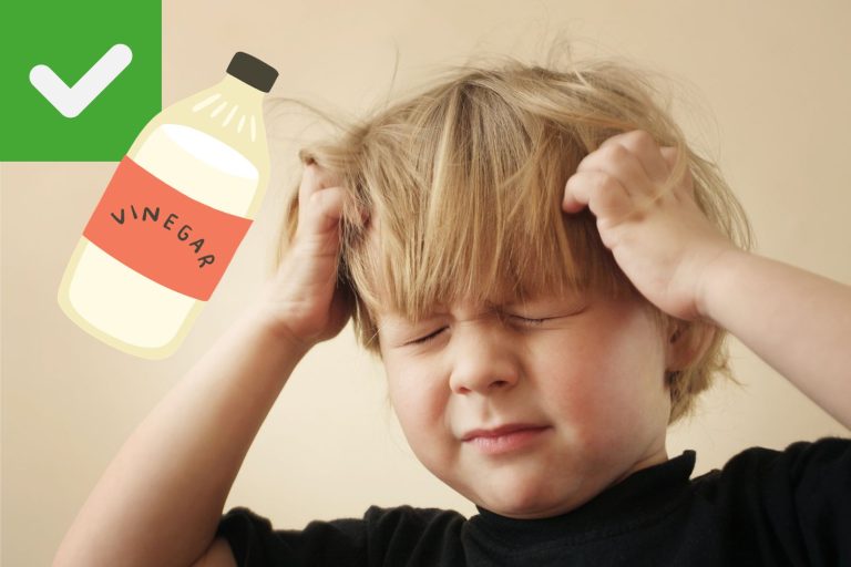 Le truc du vinaigre blanc contre les poux