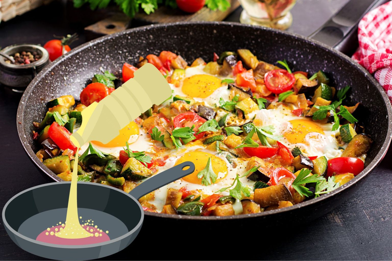 10 trucs pour éviter que les aliments collent dans une poêle