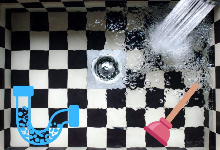 Bouchon dans une canalisation